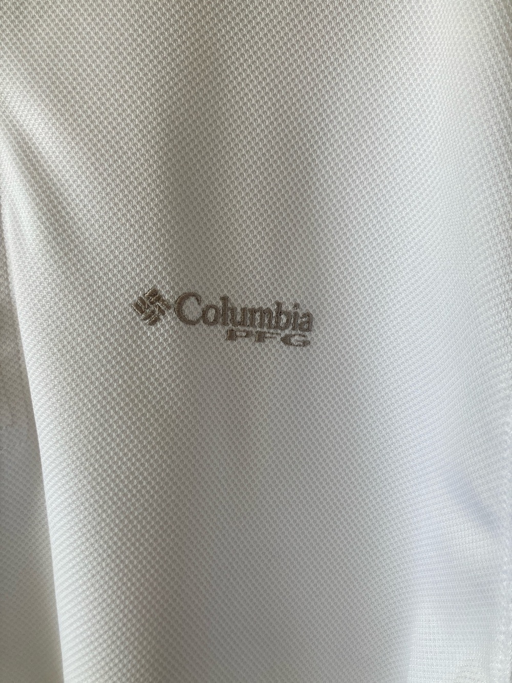 Columbia White Men's Performance Polo - Picture 2 of 5